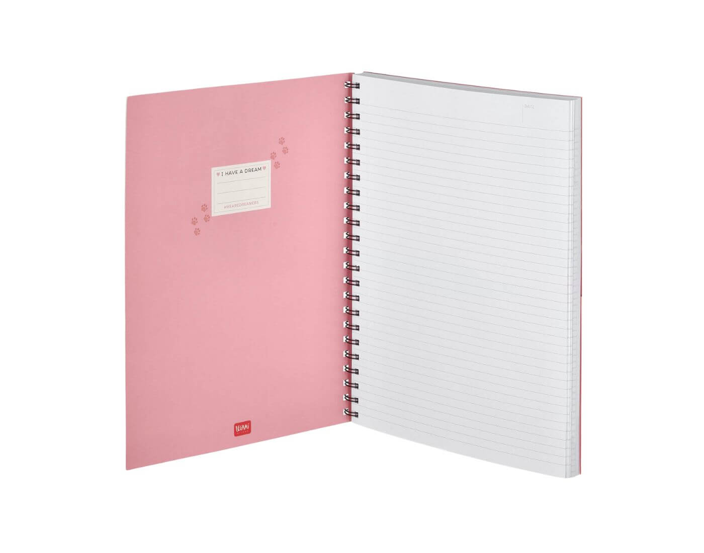 3-in-1-Notizbuch mit Spiralbindung - Maxi - A4-Format