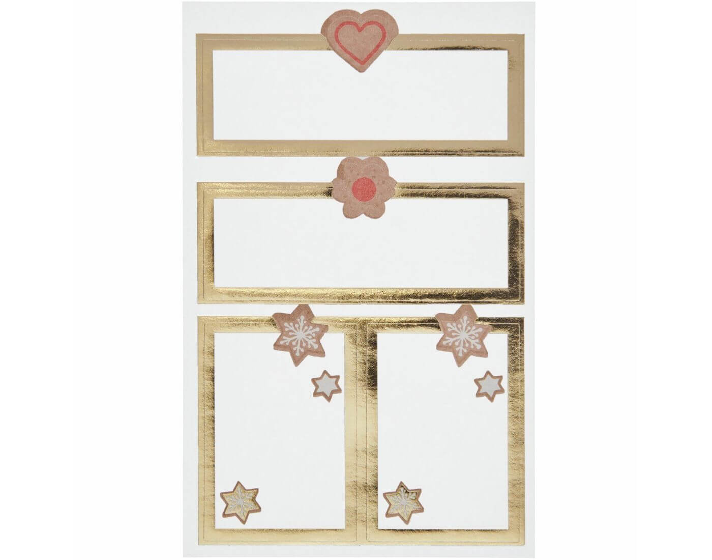 Paper Poetry Papieretiketten Cookies 12 Stück