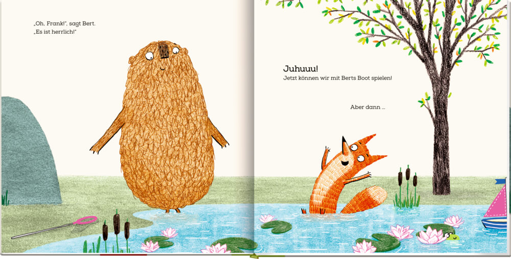 Chris Naylor-Ballesteros: Frank und Bert (Band 5) – Die Sache mit dem Frosch