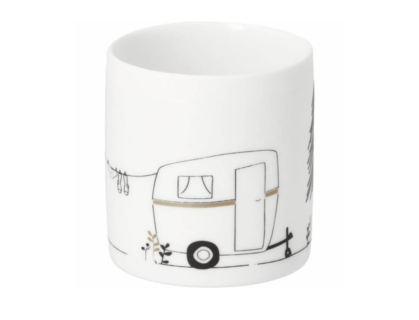 Teelichthalter Camping