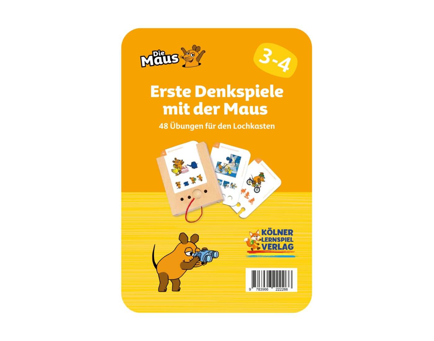 Erste Denkspiele mit der Maus 3-4+