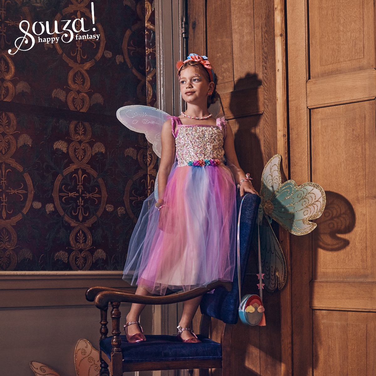 Felicity-1-106142-Rainbow-bagzBvkU3wvc17jE Kleid und Flügel - Felicity, 3-4 Jahre, 98-104 cm