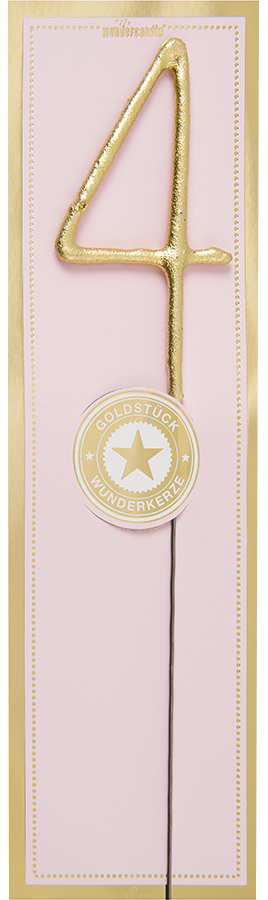 Wondercandle 4 gold