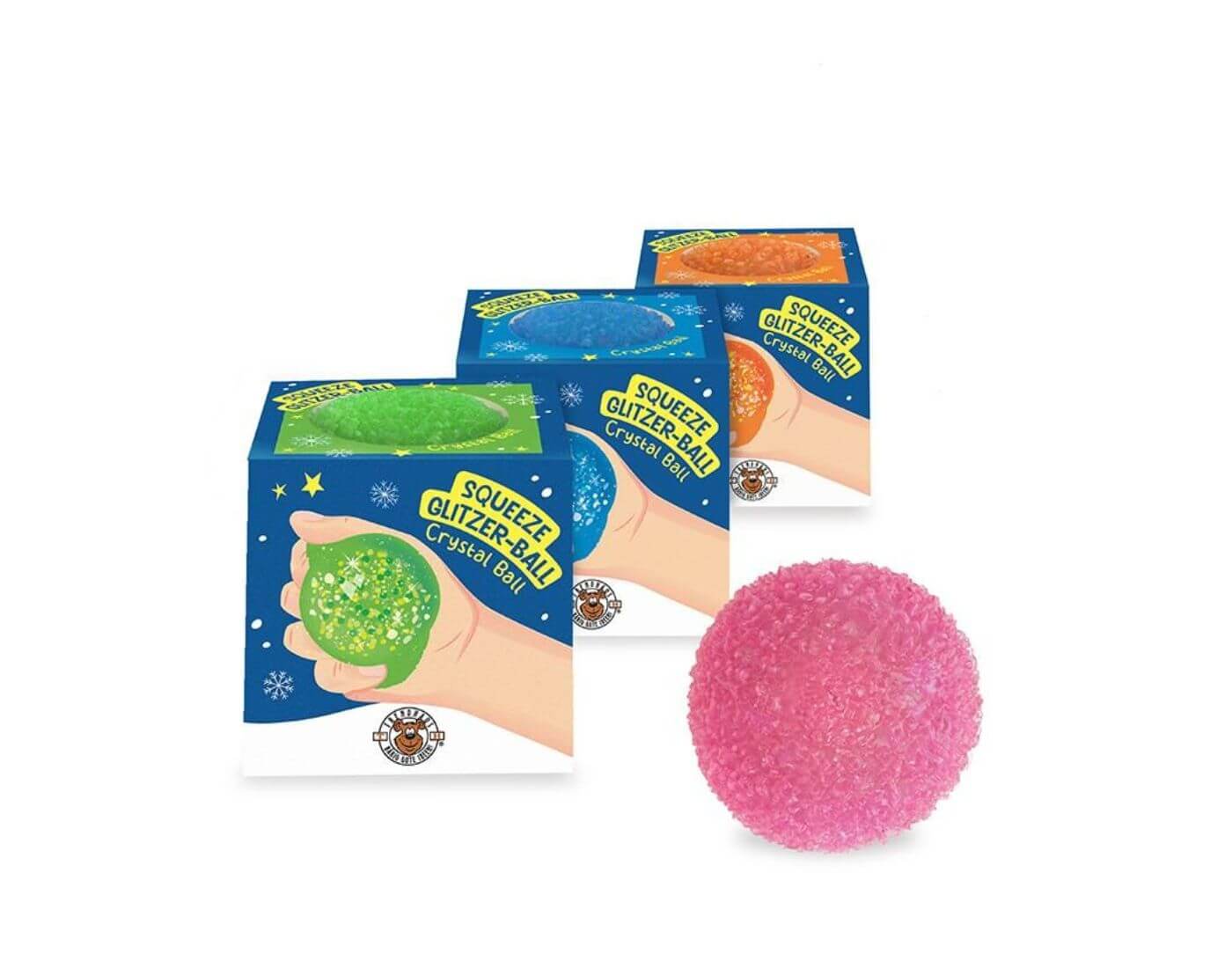 MAGIC MOMENT Snow Friends Squeeze Glitzer-Ball (einzeln) MAGIC MOMENT Snow Friends Squeeze Glitzer-Ball (einzeln)
