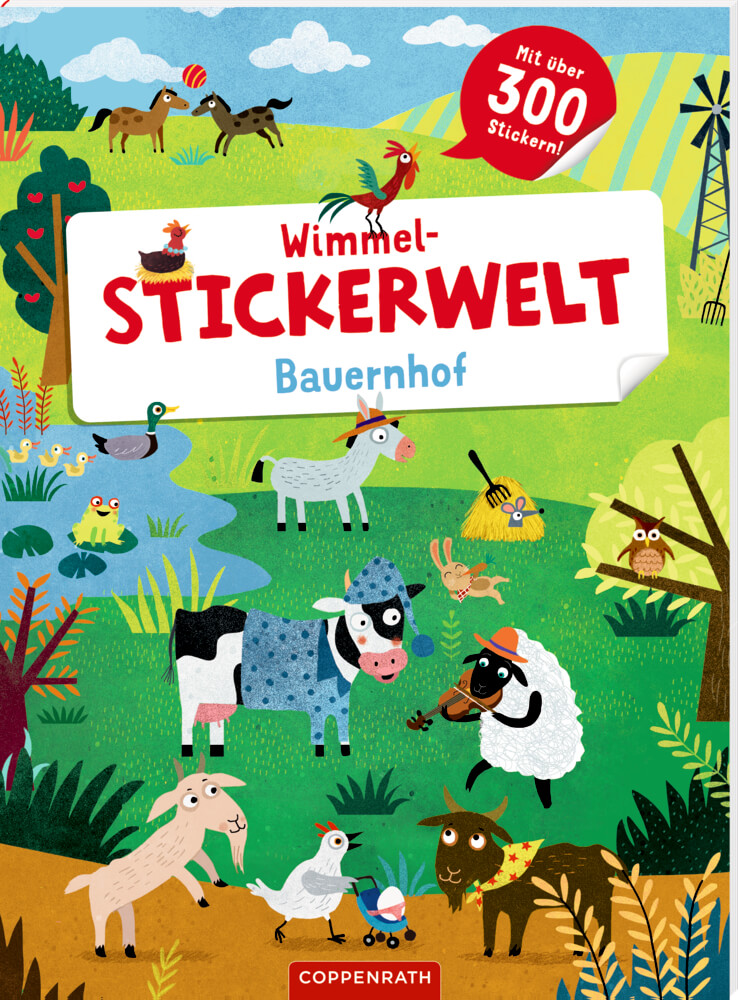 9783649672081 Wimmel-Stickerwelt: Bauernhof