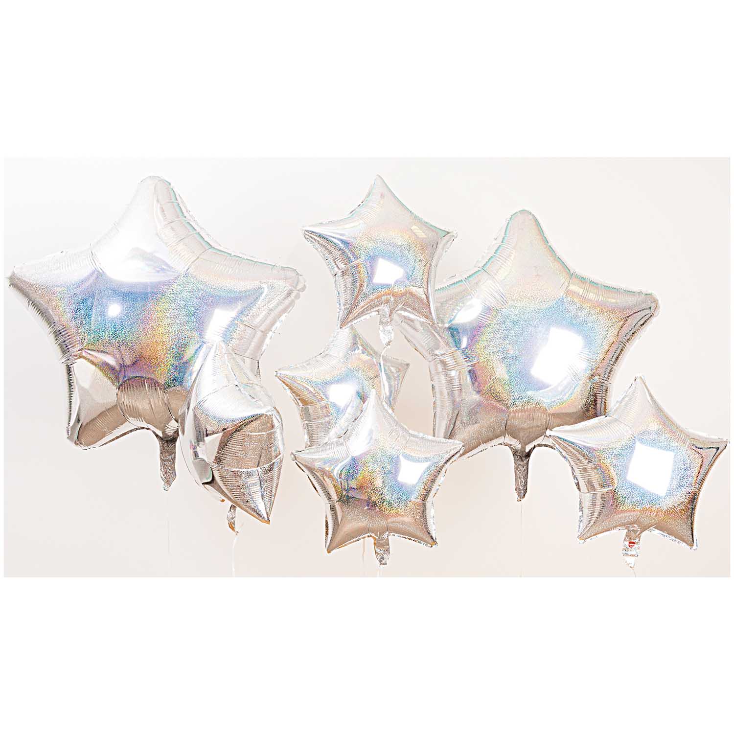 Folienballon Stern Holographic groß