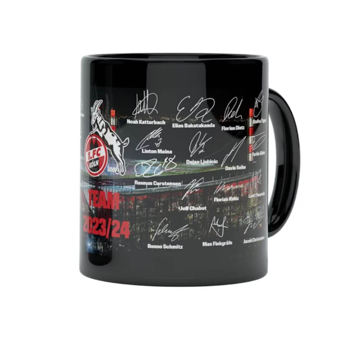 1. FC Köln Tasse "Unterschriften" 2023/24