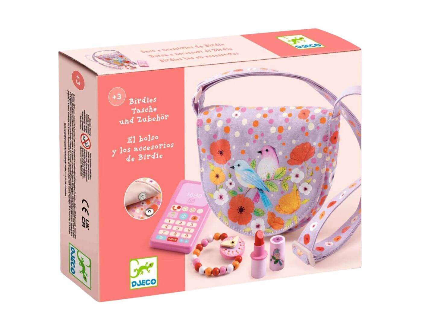 Birdie's Tasche mit Zubehör - Kinderhandtasche