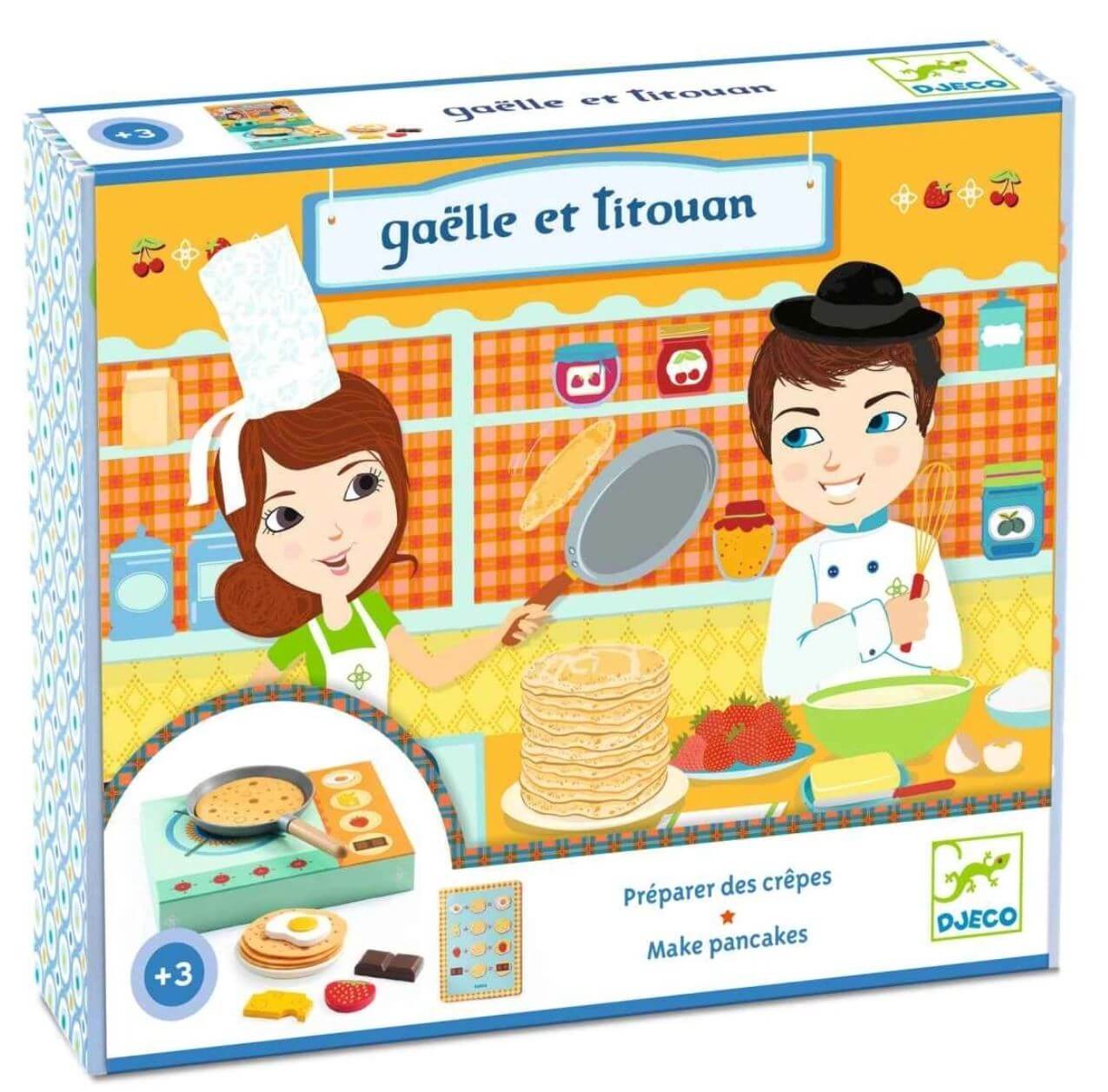 Kinderküche: Gaëlle et Titouan - Die kleine Creperie
