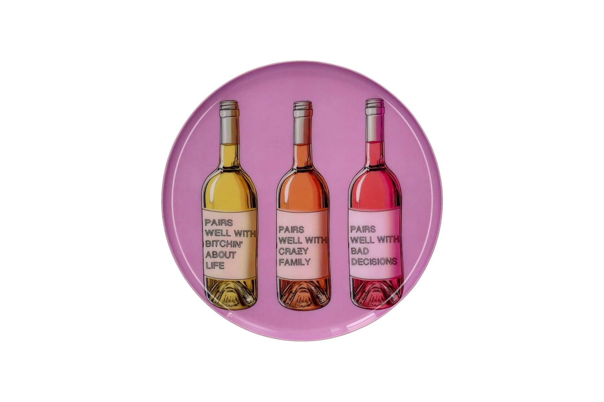 Love Trays Weinflaschen Pairs well
