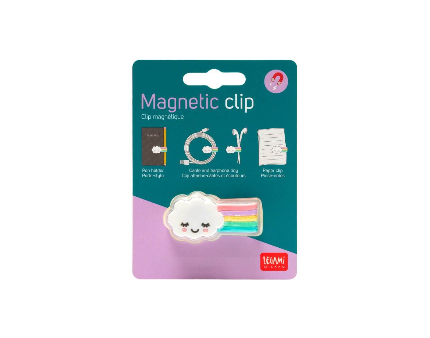 Magnetclip Regenbogen