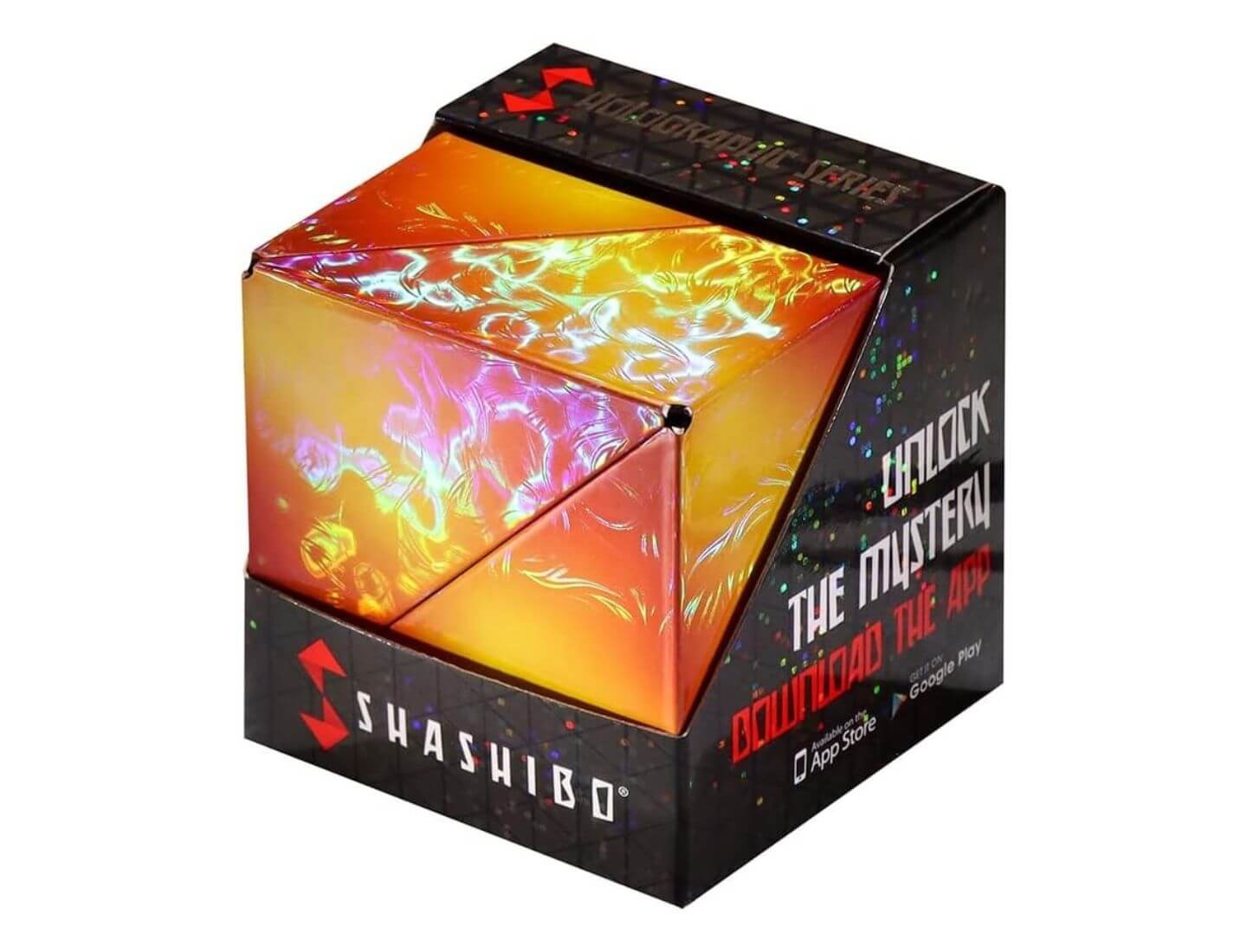 Shashibo Cube - Geometrischer Magnetwürfel Solar