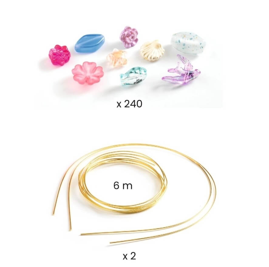 Tiaras Blau Bastelset