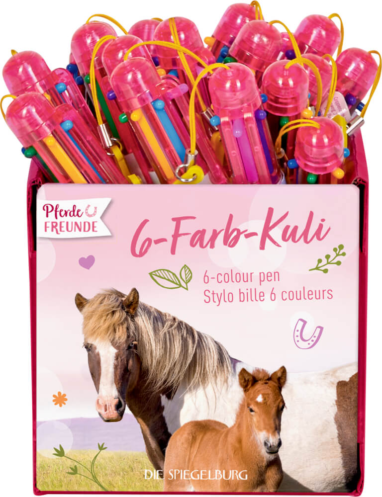 4029753187321_1 6-Farb-Kuli - Pferdefreunde