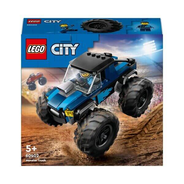 38539388-3-2-5702017566757-h-1 LEGO® City 60402 Blauer Monstertruck