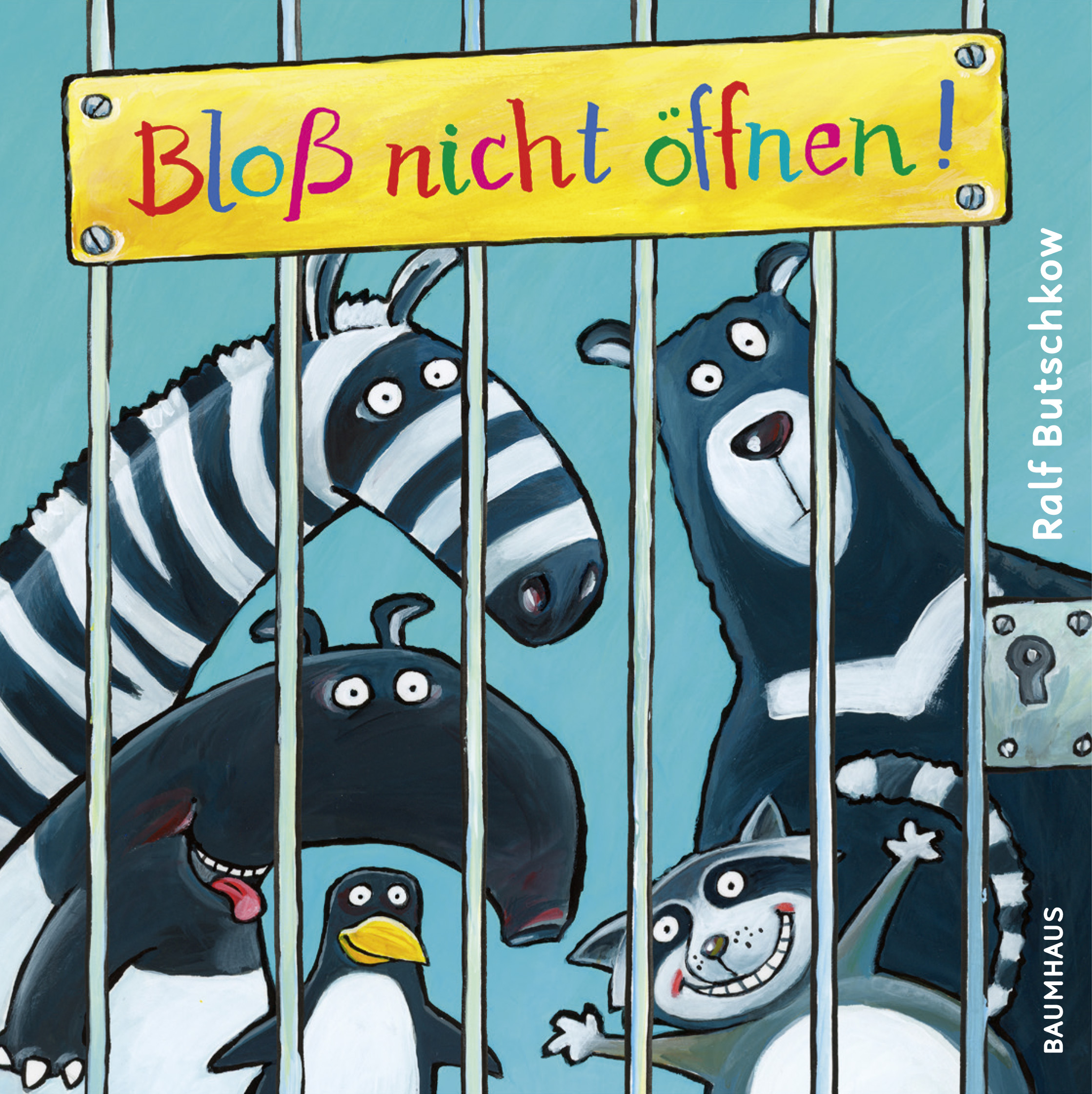 Ralf Butschkow:  BLOSS NICHT ÖFFNEN! - Ein lustiges Mitmachbuch, das mit der Neugier der Kinder spie