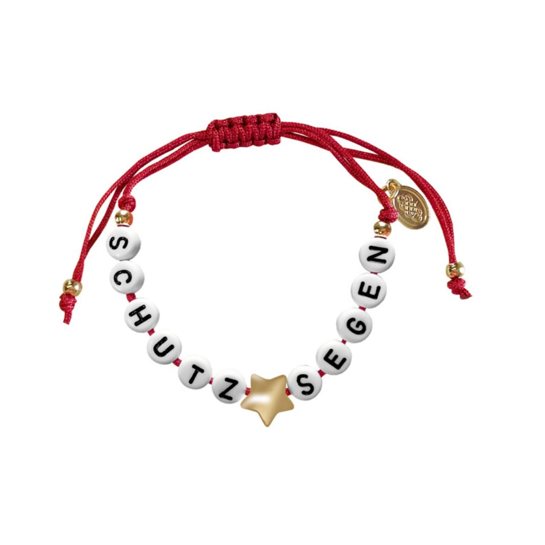 Armband-Schutz2 Wortperlen-Armband: Schutz und Segen