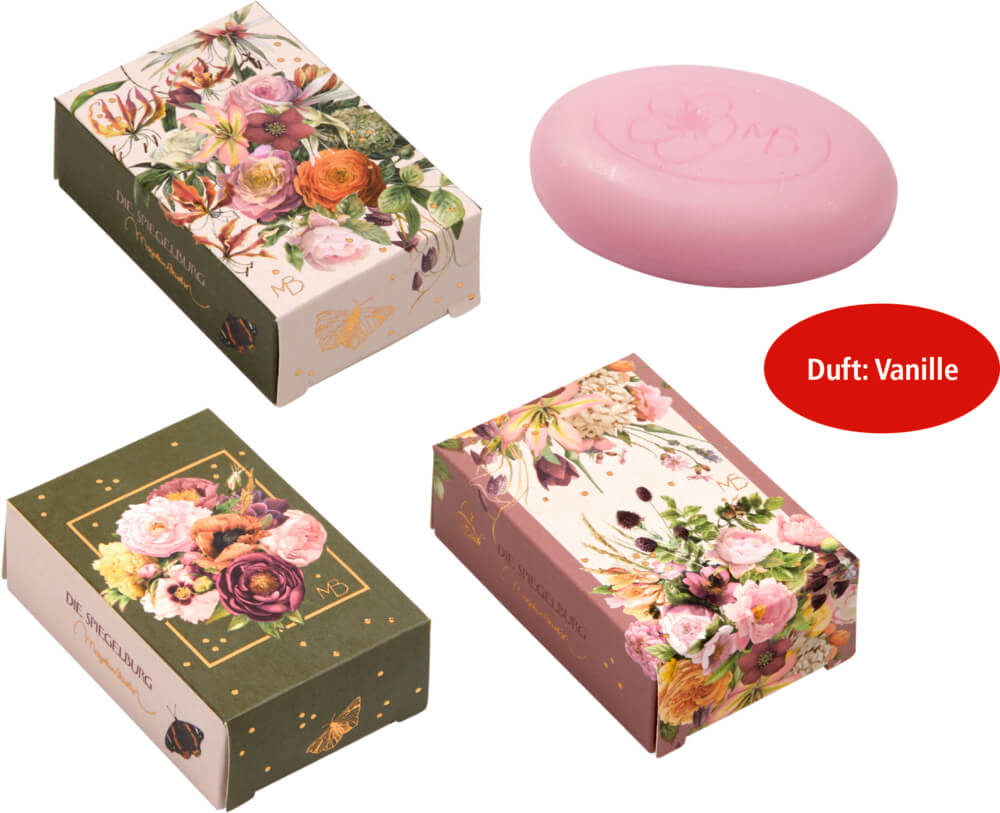 Kleine Handseife Blütenzauber - M. Bastin (einzeln)