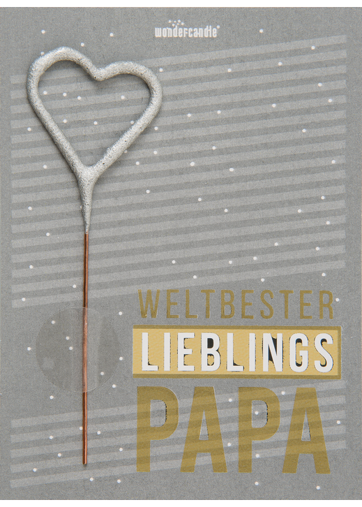 Bester Papa Mini Wondercard
