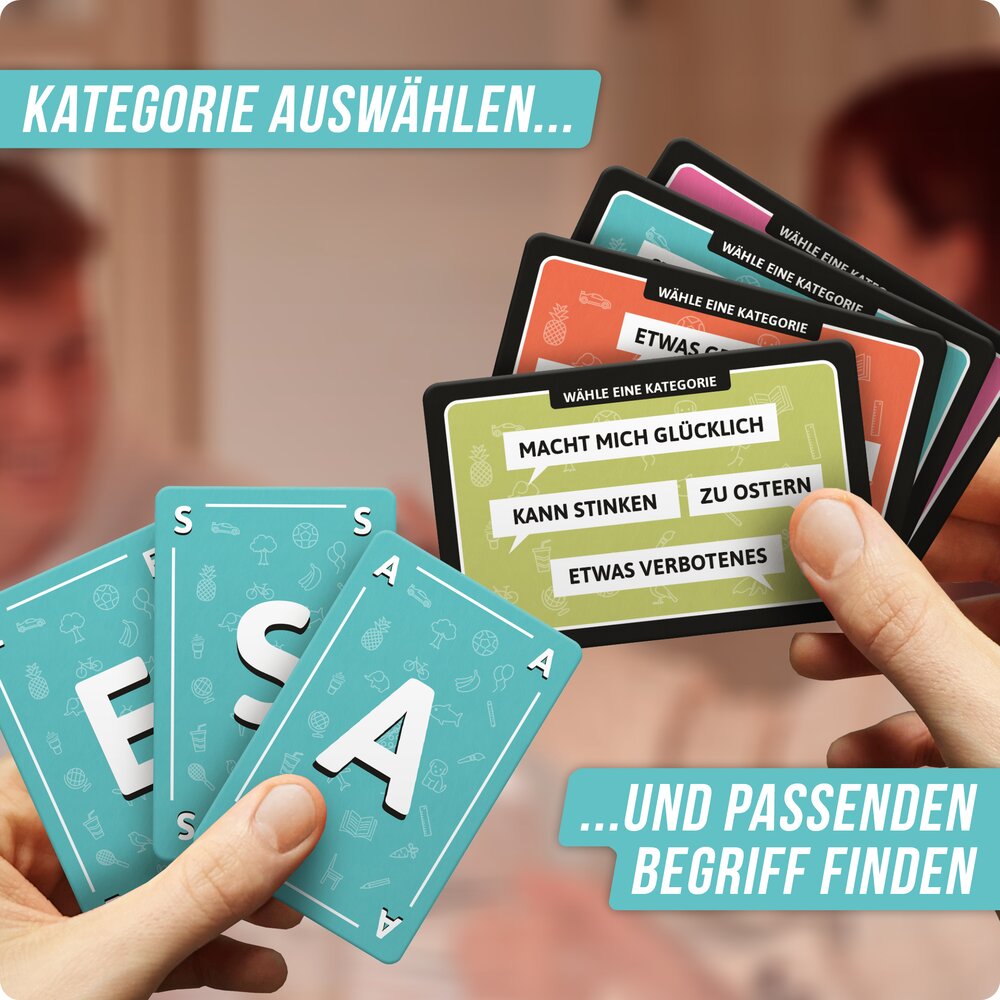 STADT LAND VOLLPFOSTEN – Das Kartenspiel – Junior Edition