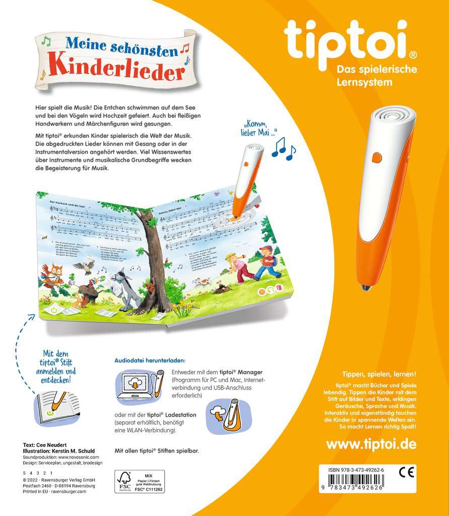49262_2 tiptoi® Meine schönsten Kinderlieder