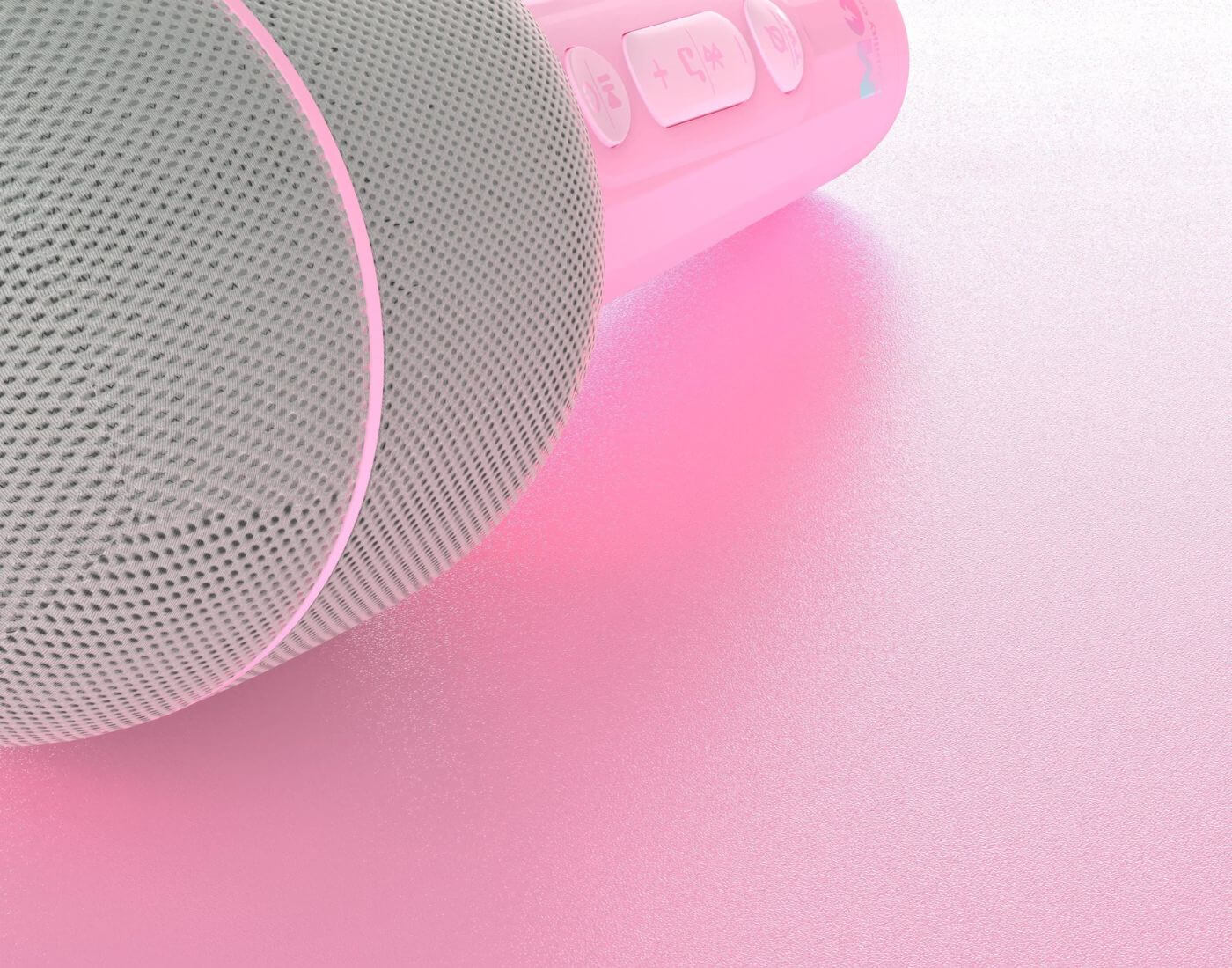 Mikro Groovy Marshmallow -- Karaoke-Mikrofon