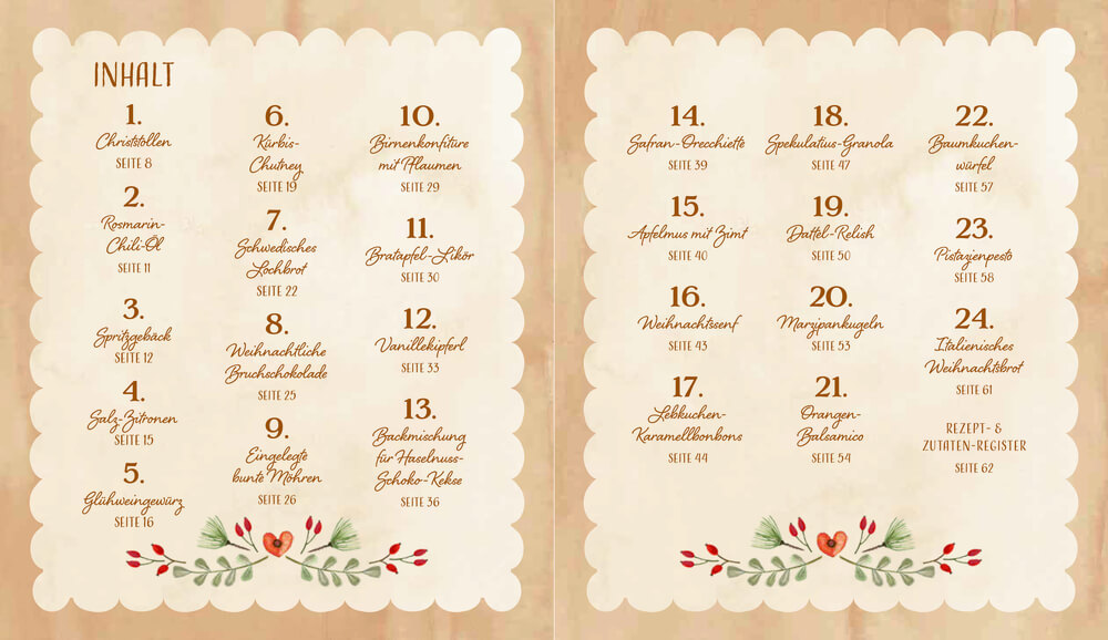 24 Köstlichkeiten bis Weihnachten (Kulinarischer Adventskalender 24 Köstlichkeiten bis Weihnachten (Kulinarischer Adventskalender