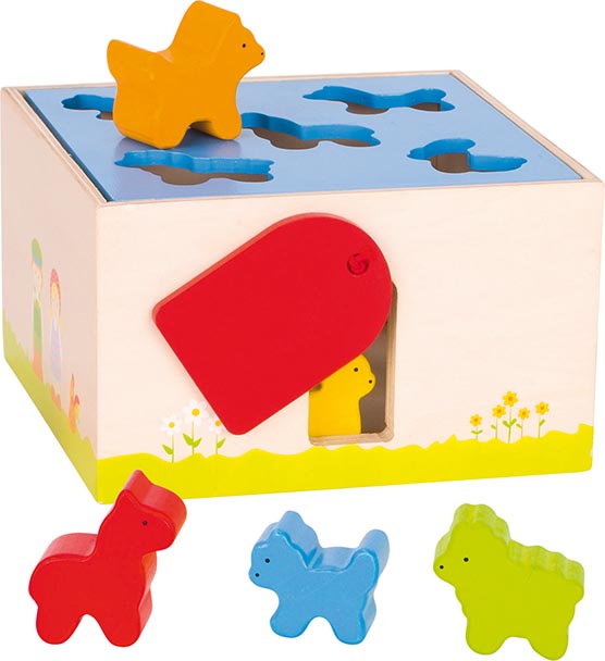 Sort box Bauernhoftiere - Sortierbox