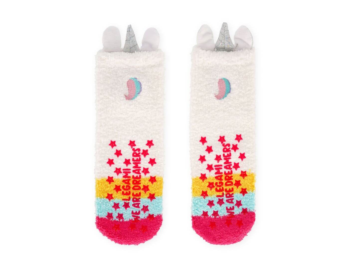 Rutschfeste Socken - Einhorn - Größe 26-34
