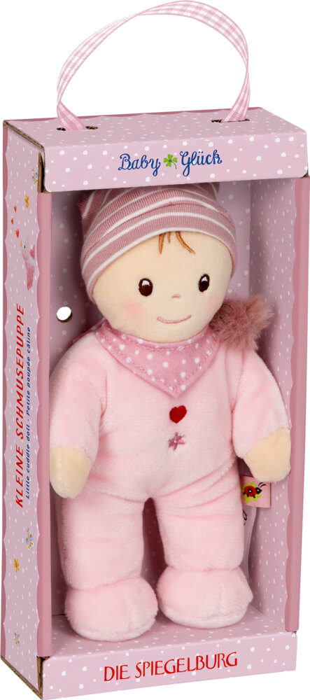 4029753187307_1-1 Kleine Schmusepuppe, rosa - BabyGlück