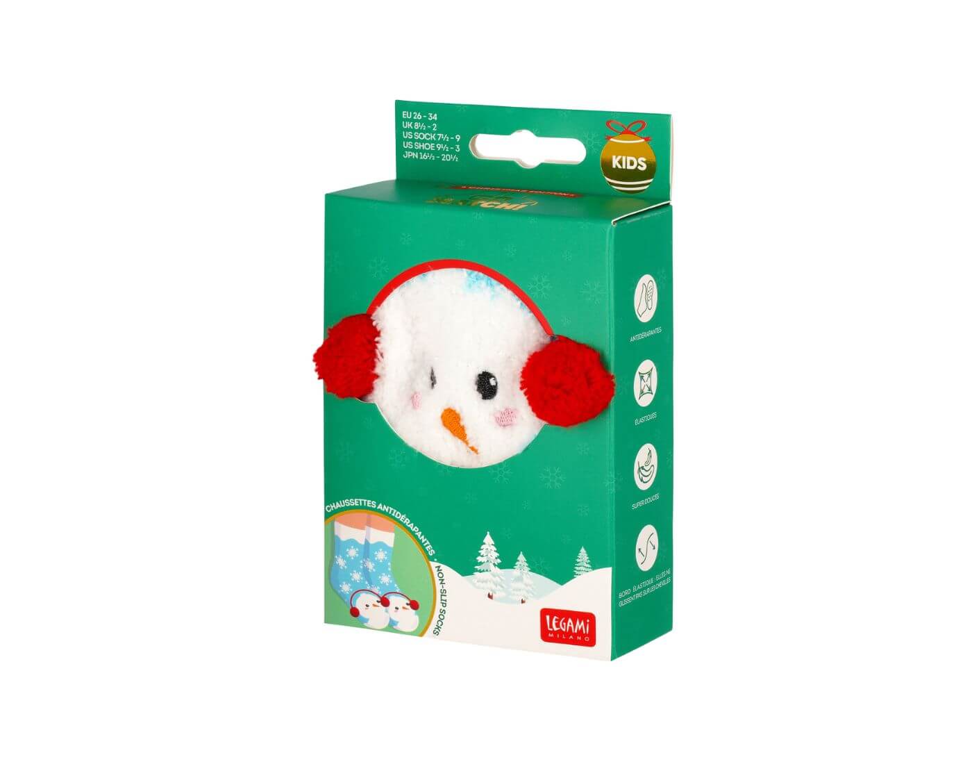 legami-antirutsch-schneemann-2-1 Rutschfeste Socken - Schneemann - Größe 26-34