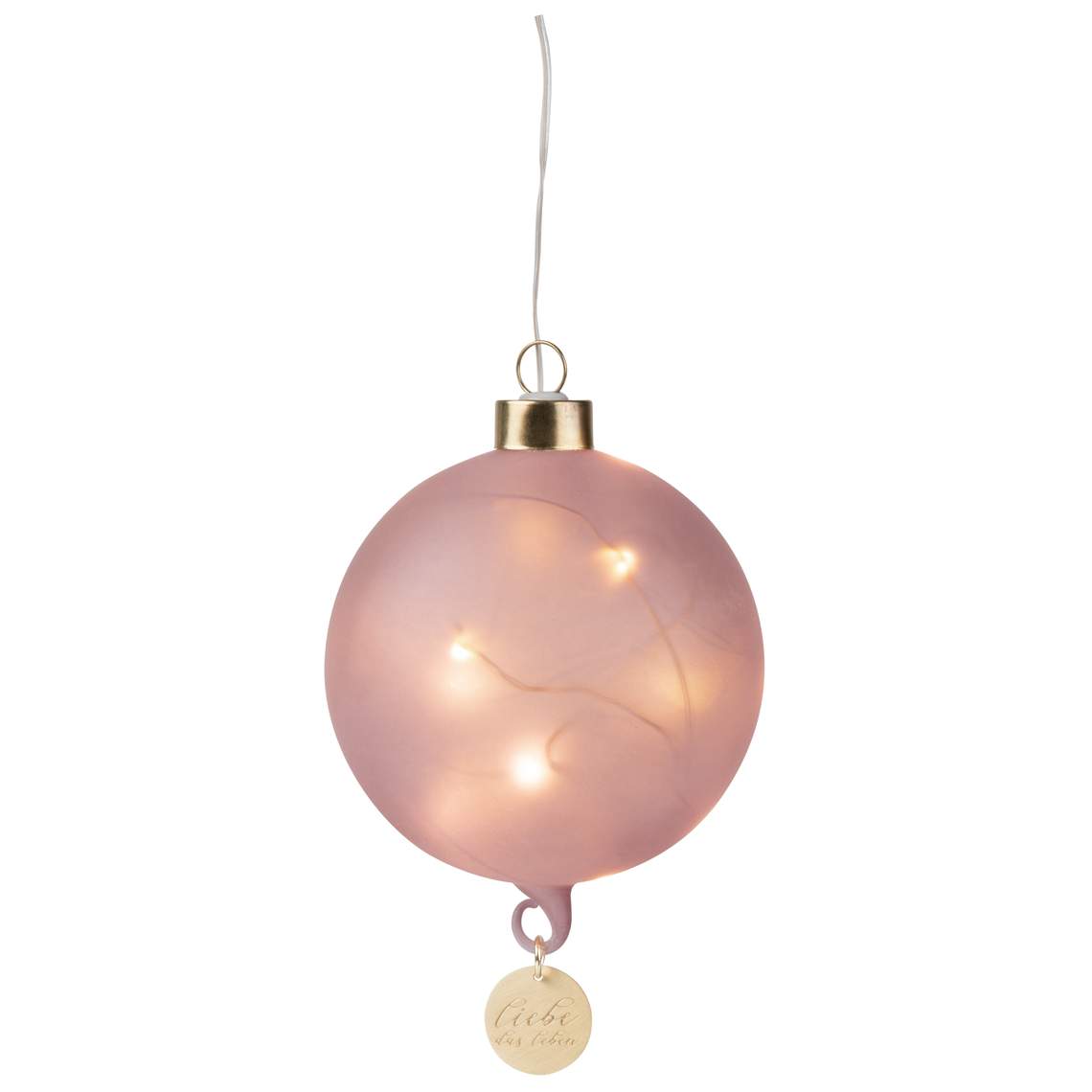 LICHTKUGEL. LEBENSTRAUM - KLEIN, LIEBE DAS LEBEN"