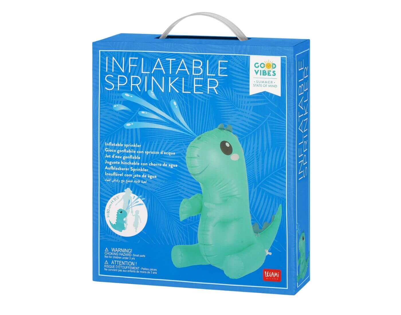 Aufblasbarer Sprinkler - Dino