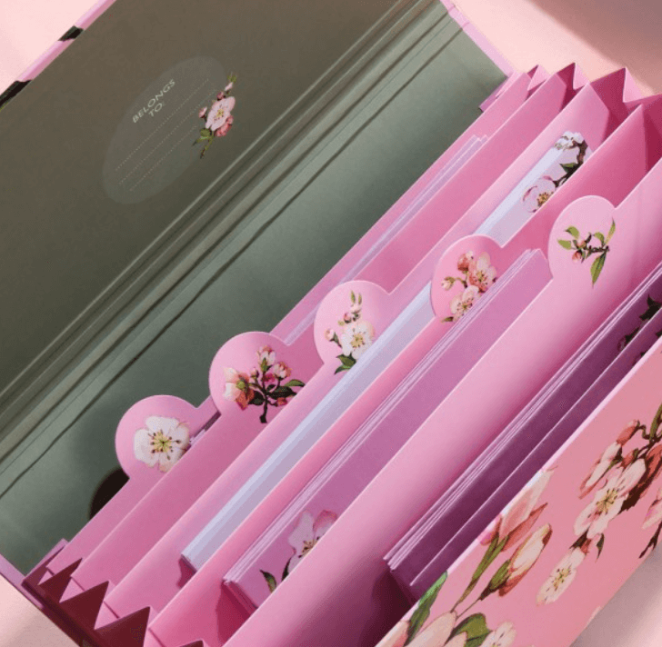 Briefpapier Set Kirschblüte