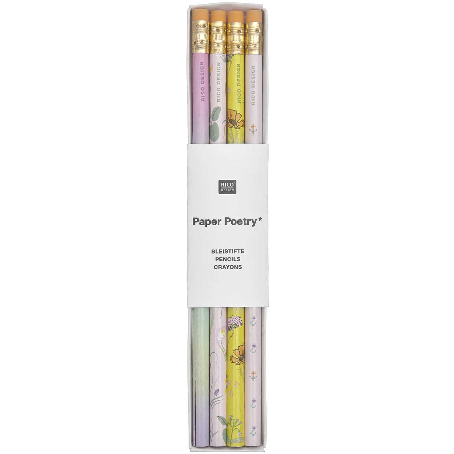 PAPER POETRY BLEISTIFT-SET FUTSCHIKATO BLUMEN