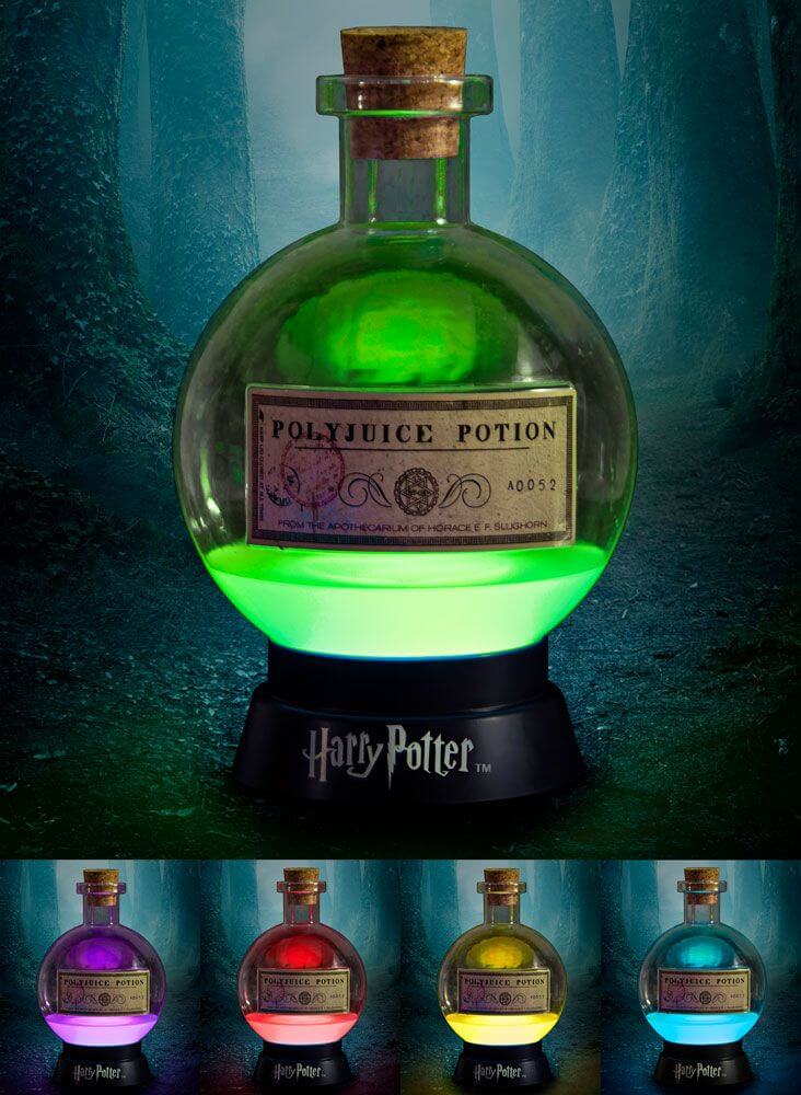 Harry Potter Farbwechsel-Mood Light-Lampe Vielsaft-Trank 20 cm