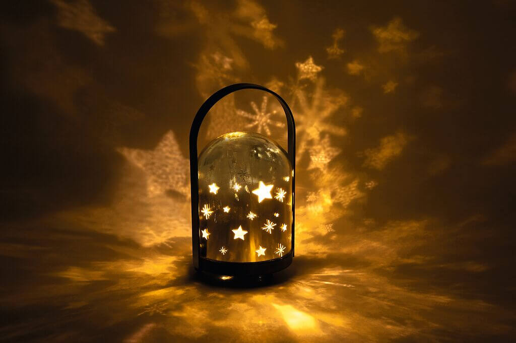 LED Laterne Winterwunder, versch. Designs