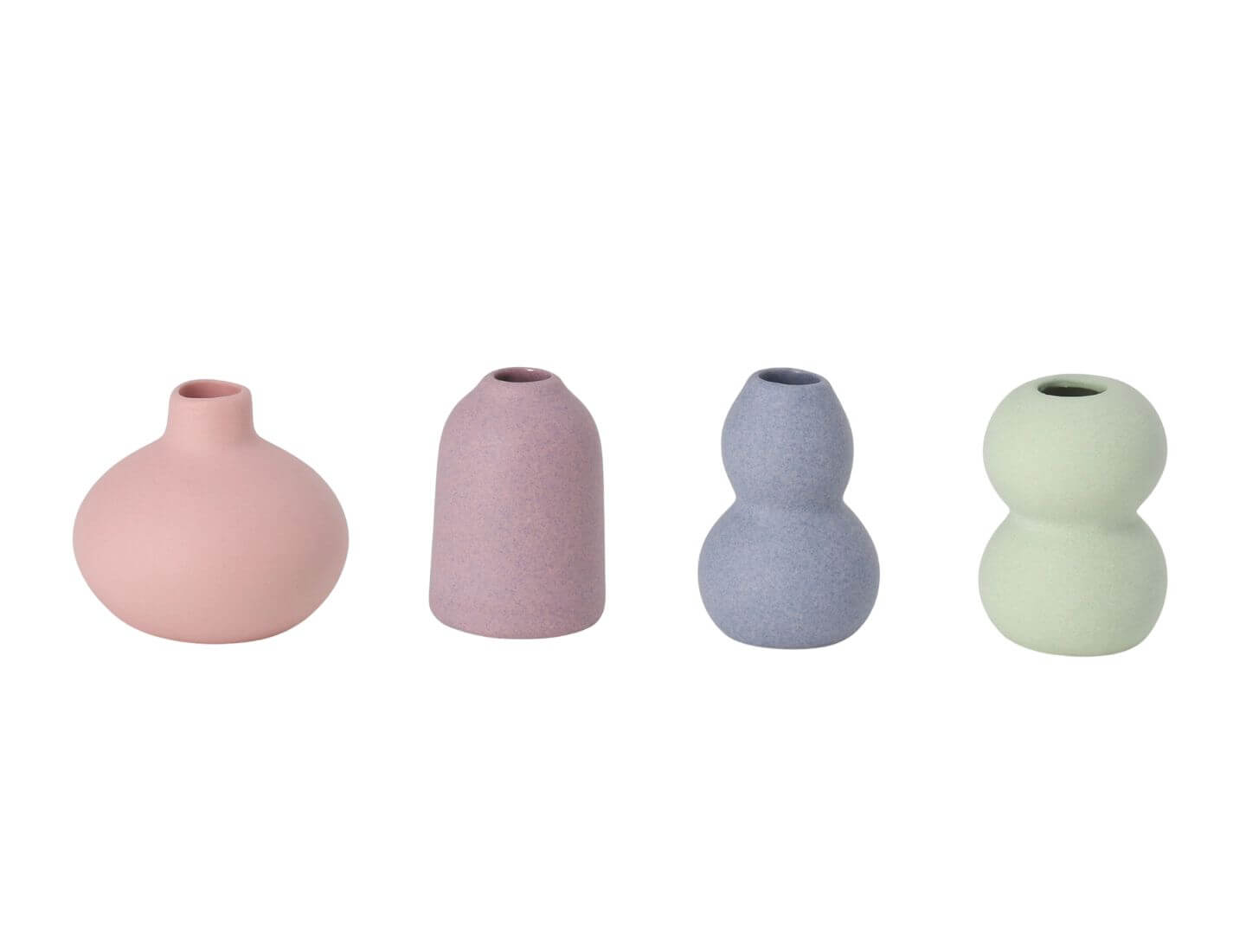 Blümchenvase versch. Designs (einzeln)