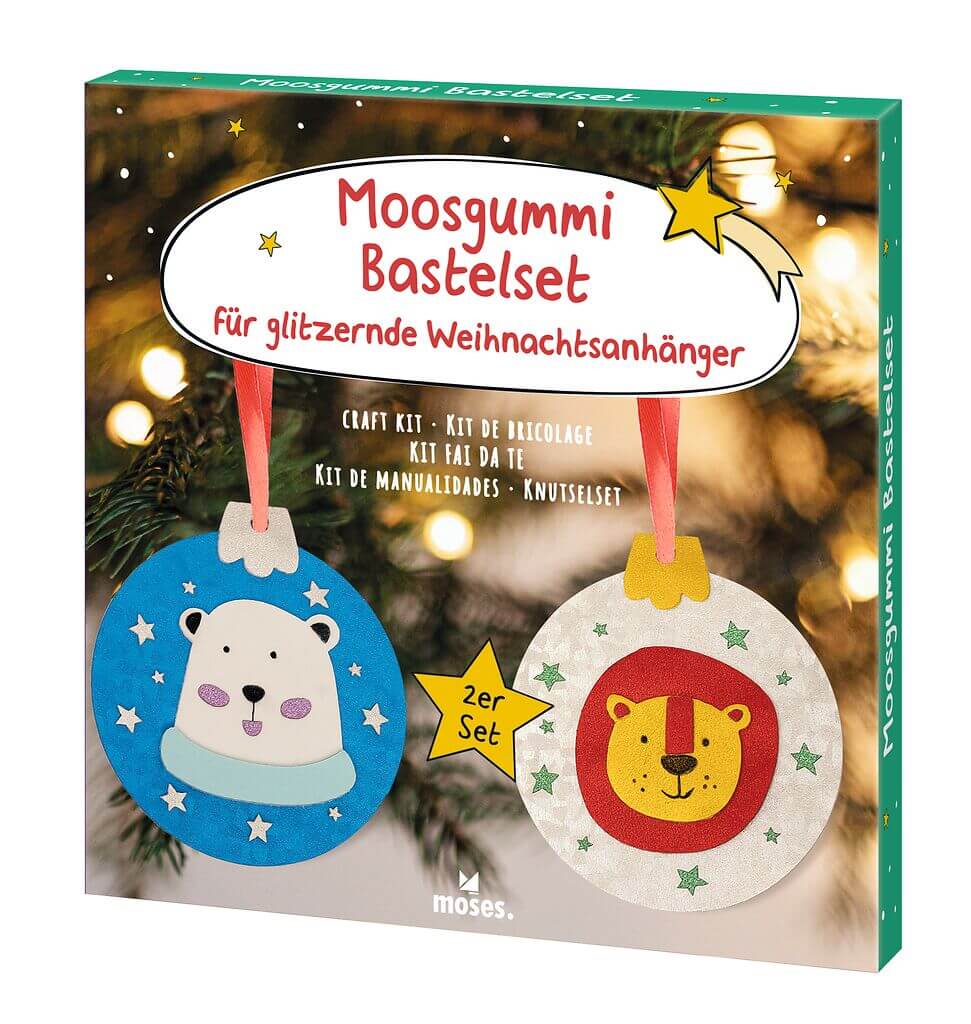Moosgummi-Bastelset (versch. Sets)