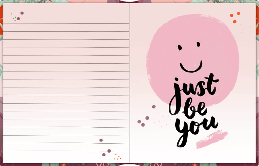 4050003953144_1-1 Tagebuch: Live every moment - Handlettering