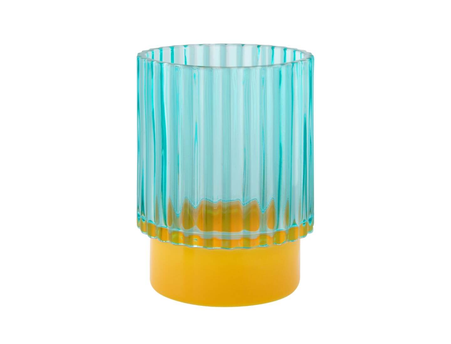Teelichtglas Lumi blue