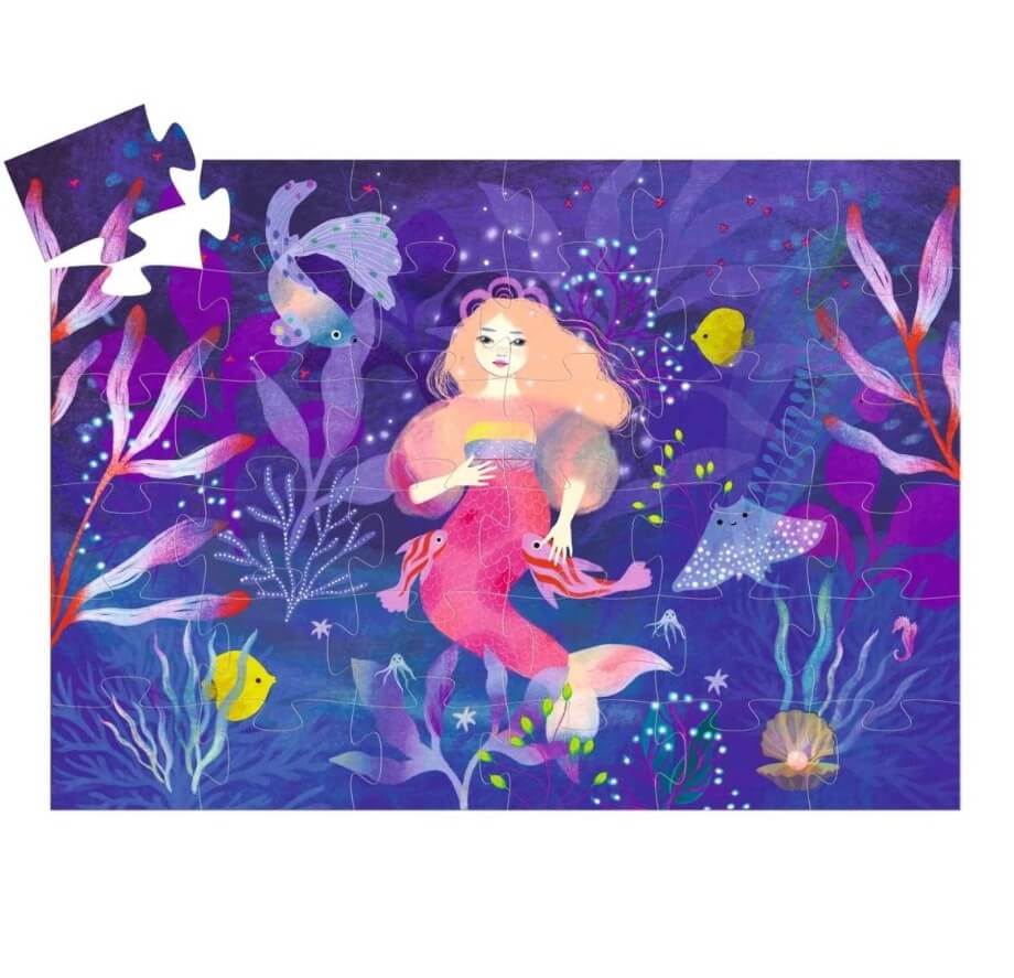 Puzzle - Meerjungfrau Ella - 36 Teile Puzzle - Meerjungfrau Ella - 36 Teile