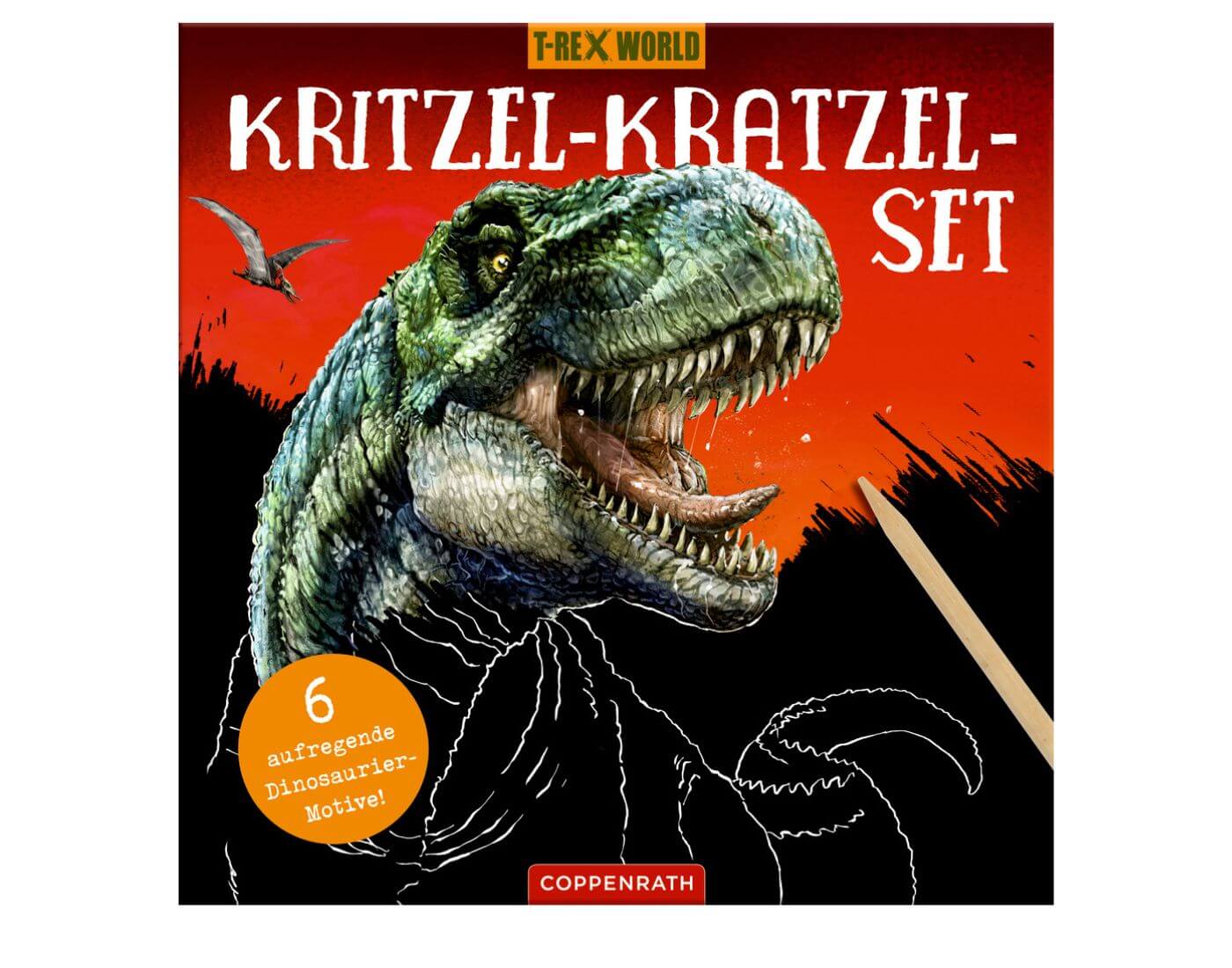 Kritzel-Kratzel-Set: T-Rex (T-Rex World)