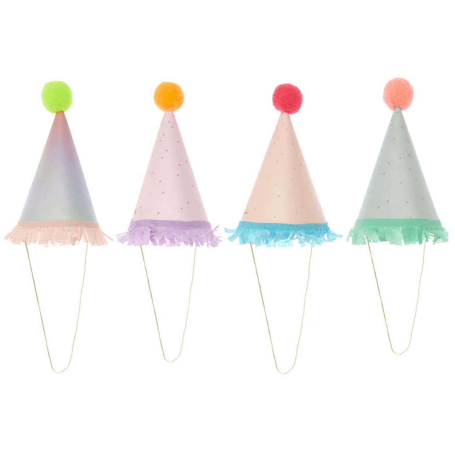 rico-partyhuete-pompom-1 Mini-Partyhüte Futschikato