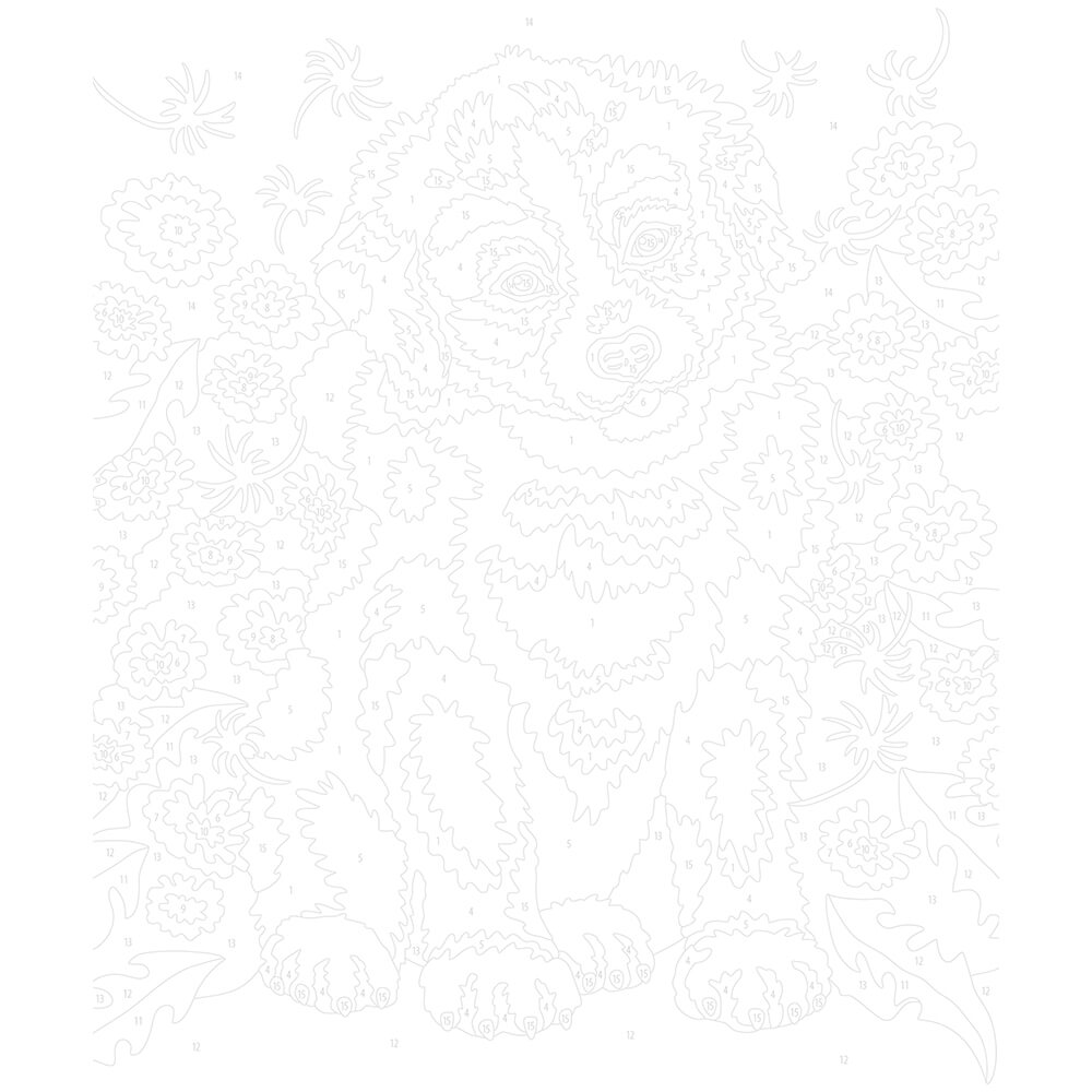 Malen Nach Zahlen Kleine Tiere