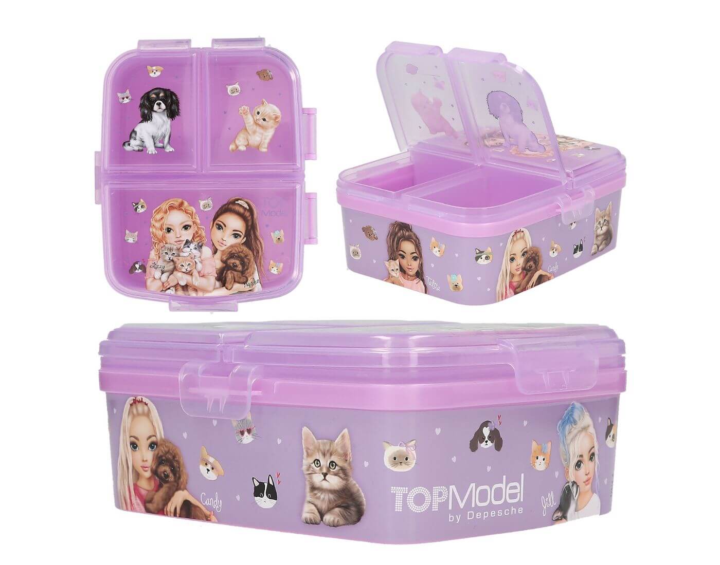 TOPModel Brotdose XL KITTY and DOGGY