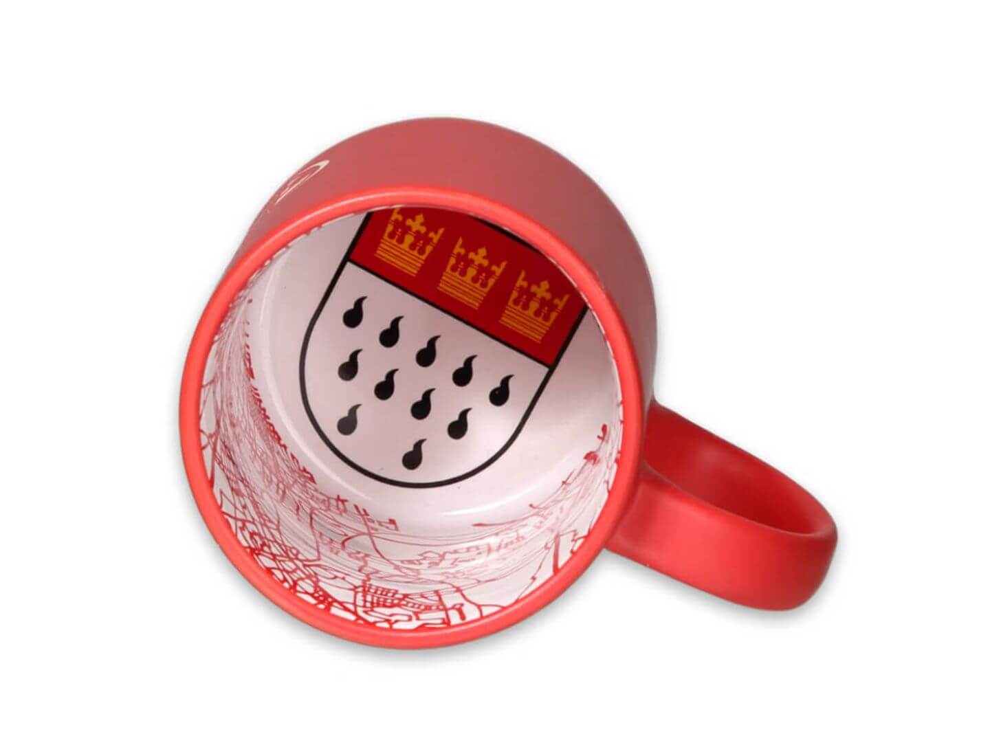 TASSE "PRÄGUNG" ROT