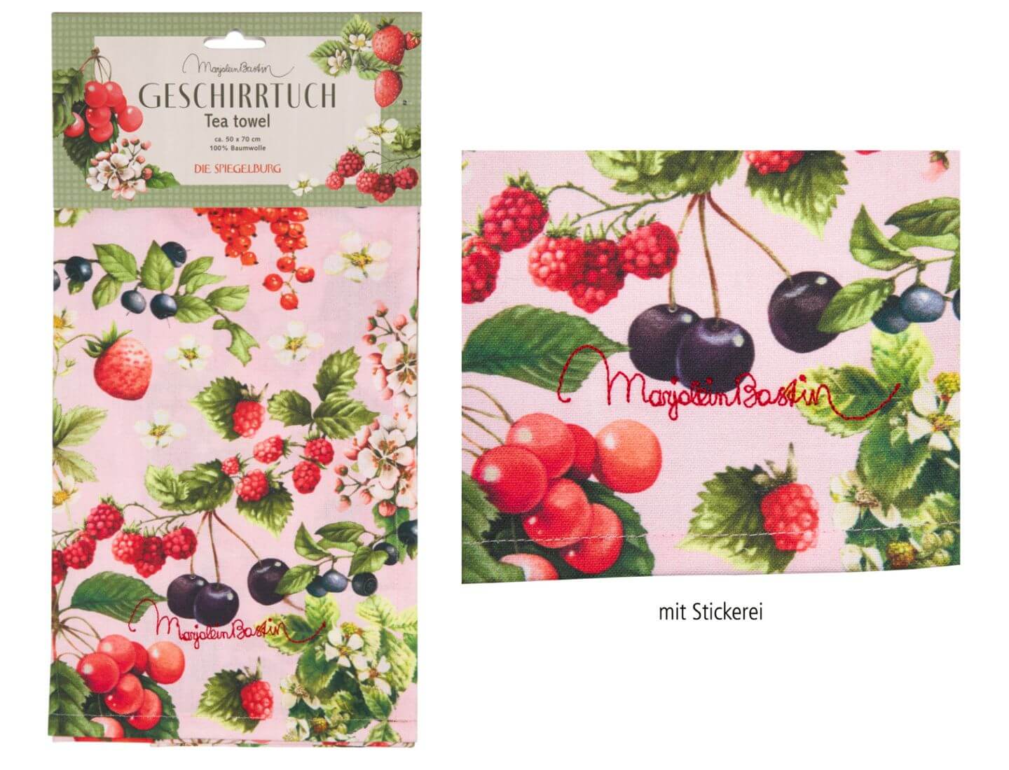 Geschirrtuch Cottage Garden - M. Bastin