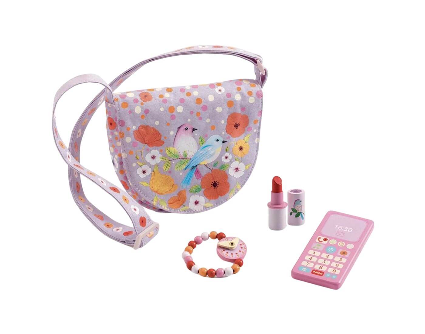 Birdie's Tasche mit Zubehör - Kinderhandtasche