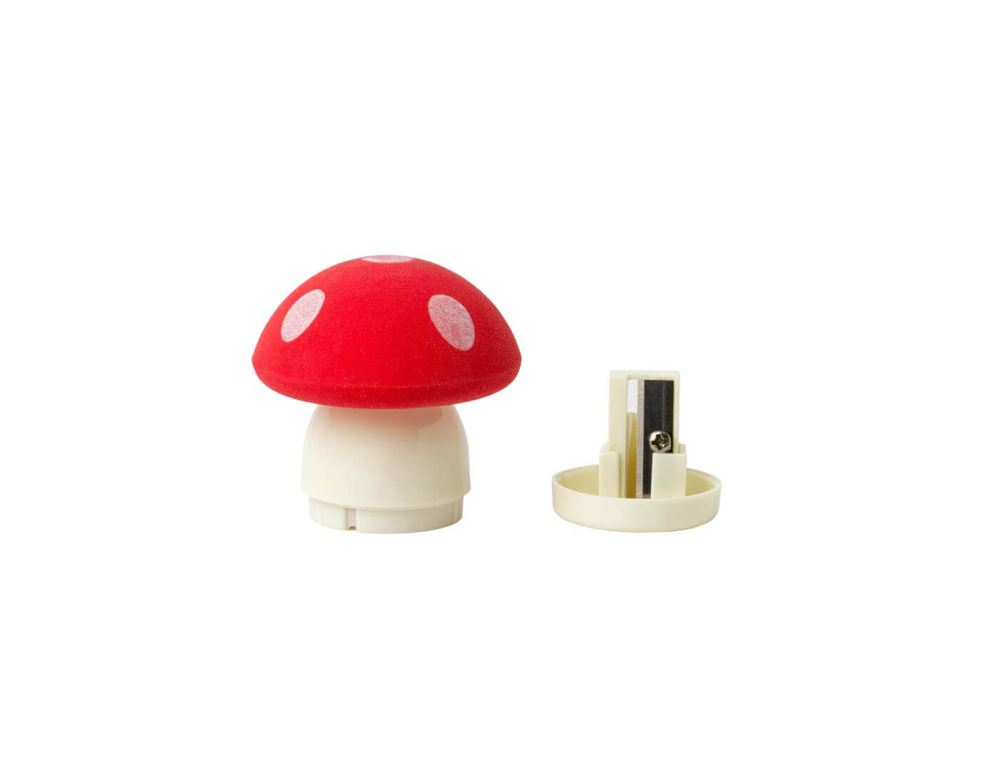 Anspitzer mit Radiergummi - Magic Mushroom